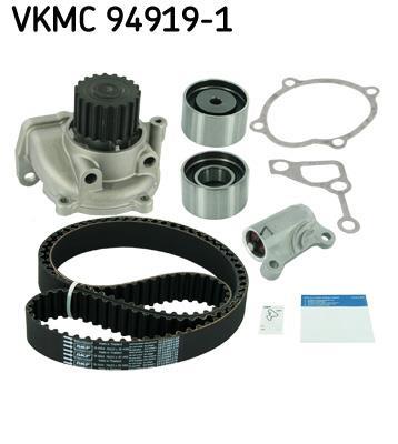 Pompe à eau + kit de courroie de distribution (Kit courroie de distribution) SKF ref. VKMC 94919-1